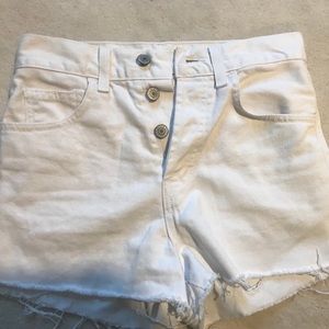 Cutest brandy white shorts